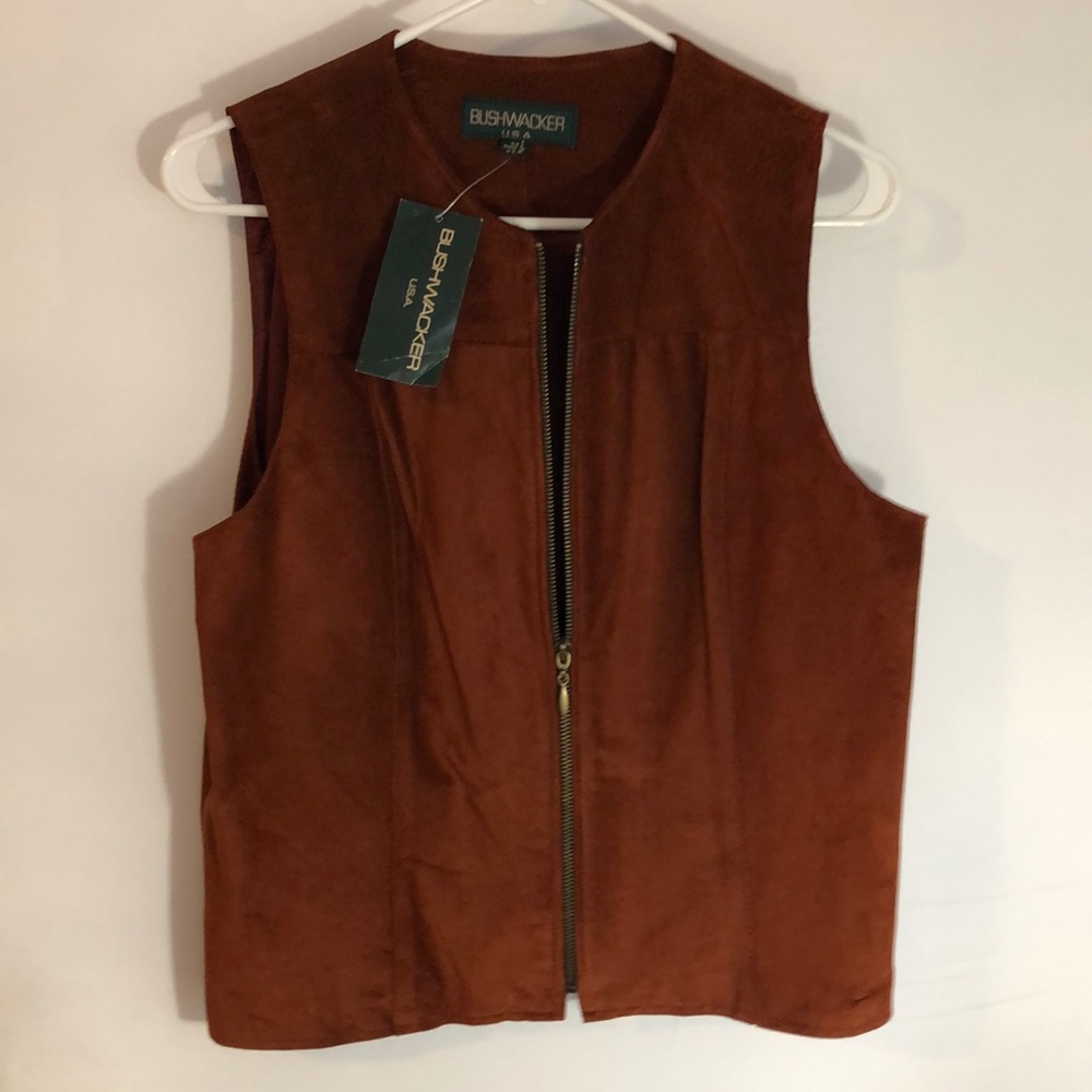 Leather vest